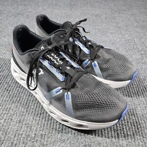 On Cloudeclipse Shoes Mens Size 14 Black Gray Blue Race Running Road‎